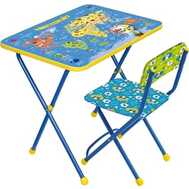 Детский столик и стульчик Ника КП 2 Познаем Мир - описание