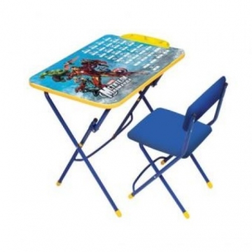 Детский столик и стульчик Ника Д3А