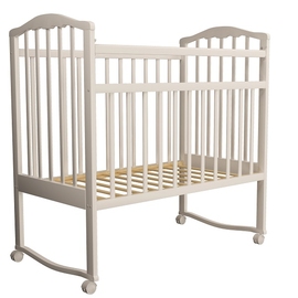 Детская кроватка Агат Золушка 1 цвет слоновая кость - описание