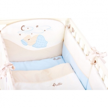 Детское постельное белье Putti Starry Night Blue 6 пр