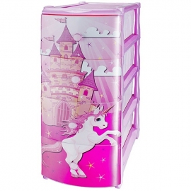 Пластиковый комод Эльфпласт Замок - описание