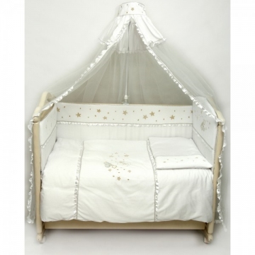 Детское постельное белье Bombus Малышок белый