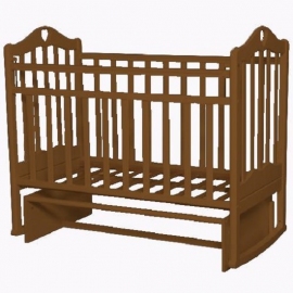 Детская кроватка Антел Каролина 3 орех - описание