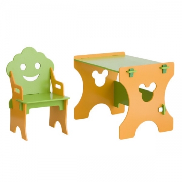 Фото детский столик и стульчик гномик Детский столик и стульчик Гномик
