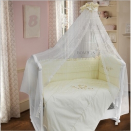 Комплект в кроватку Bombus Франсуаза с вышивкой - описание