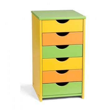 Тумба детская на 6 полок