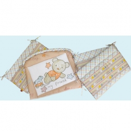 Бортики в кроватку Zoo Bear Золотой гусь - описание