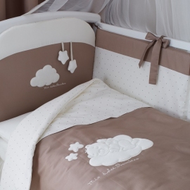 Детское постельное белье Bambino шоколад 6 предметов - описание