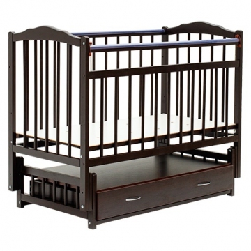 Бамбини маятник с ящиком цвет темный орех