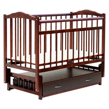 Бамбини маятник с ящиком цвет вишня