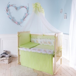 Детское постельное белье Баю Бай Мечта салатовый 7 предметов - описание