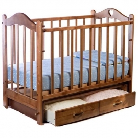 Детская кроватка Ведрусс Лана 3 цвет орех - описание