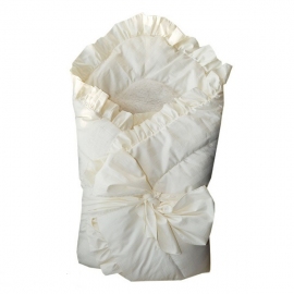 Конверт-одеяло Papitto с бантом цвет белый - описание