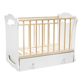 Детская кроватка VDK Bianka цвет белый - описание