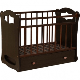 Детская кроватка VDK Bianka цвет венге - описание