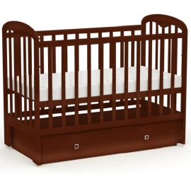 Детская кроватка Фея 328 цвет орех - описание