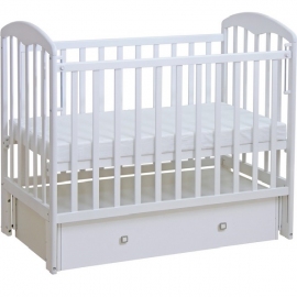 Детская кроватка Фея 328 цвет белый - описание