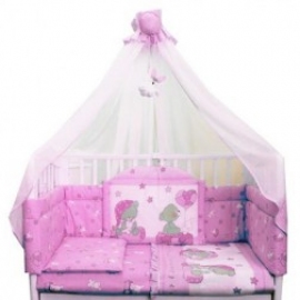 Детское постельное белье Балу Загадка розовый 7 пр. - описание