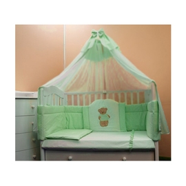 Детское постельное белье Балу Моя радость цвет салатовый 7 пр. - описание