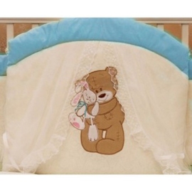 Детское постельное белье Балу Спокойной ночи голубой 7 пр. - описание