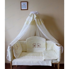 Детское постельное белье Балу мишутка бежевый 8 пр. - описание