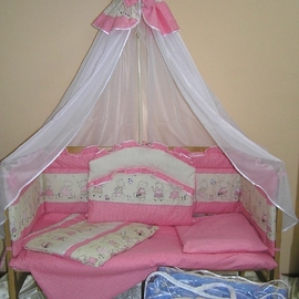 Детское постельное белье Балу Малыш розовый 8 пр. - описание