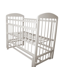 Детская кроватка Мой малыш 9 цвет белый - описание