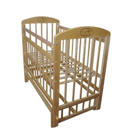 Детская кроватка Мой малыш 9 цвет светлый - описание