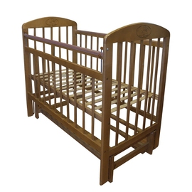 Детская кроватка Мой малыш 9 цвет орех - описание