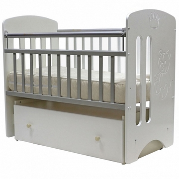 Топотушки Каролина цвет белый-серебро