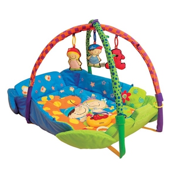 Развивающий коврик с бортиками и съемными дугами (KA10414)