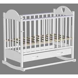 Детская кроватка Ведрусс Таисия 2 цвет белый - описание