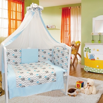 Евротек Слоник с зонтиком голубой 7 предметов