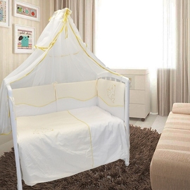 Детское постельное белье Евротек Дельфинчик бежевый 7 пр. - описание