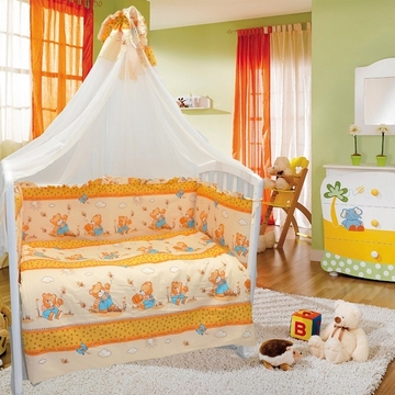 Евротек Мишка и пчелка бежевый 7 предметов