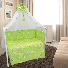 Детское постельное белье Евротек Далматинец зеленый 7 пр. - описание