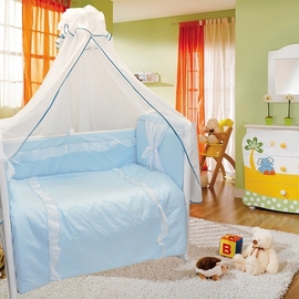 Детское постельное белье Евротек Светик голубой 7 пр. - описание