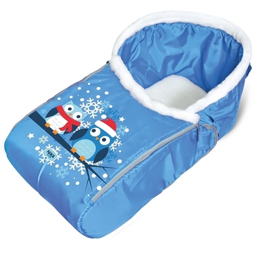 Сиденье мягкое на санки с чехлом для ног и мехом артикул СС3-2 /разные цвета/