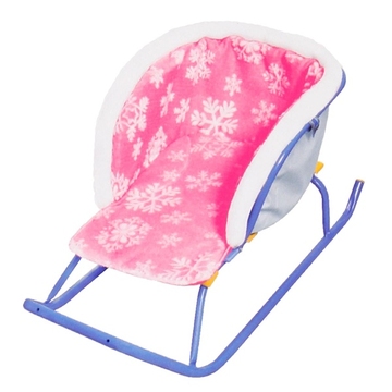 Сиденье мягкое на санки с мехом артикул СС2-2 /разные цвета/