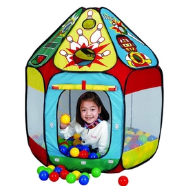 Домик-палатка Calida Дом Спорт + 100 шаров (100Х100Х118СМ) - описание