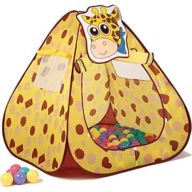 Домик-палатка Ching-Ching Дом Жираф + 100 шаров (100Х100Х100СМ) - описание