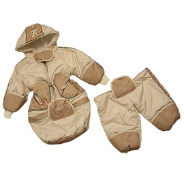 Комбинезон-трансформер Little People Зимушка бежевый - описание