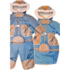 Комбинезон-трансформер Little People Зимушка голубой - описание