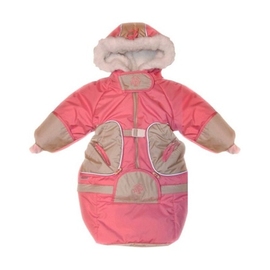 Комбинезон-трансформер Little People Зимушка розовый - описание