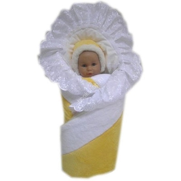 Комплект на выписку Балу Лапушка желтый 13 пр