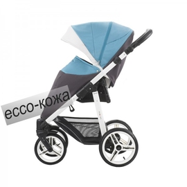 Детская прогулочная коляска Bebetto Nico эко-кожа+ткань - описание
