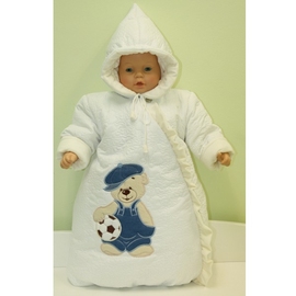 Полукомбинезон Балу Прогулочный цвет кремовый - описание