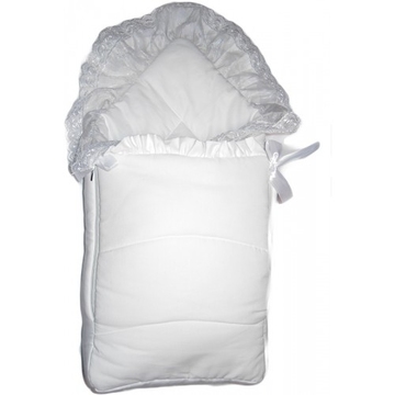 Конверт трансформер на выписку Очарование белый