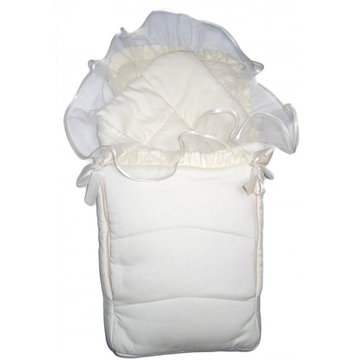 Конверт трансформер на выписку Неженка молочный