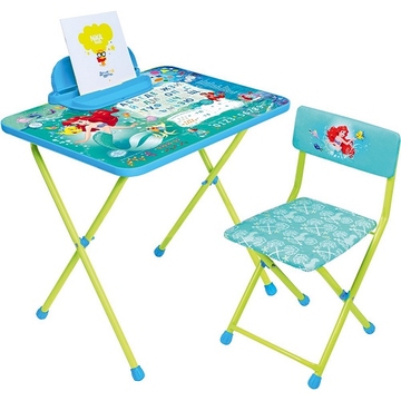Детский столик и стульчик Ника Д4РУ Русалочка
